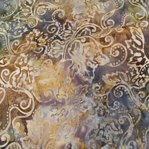 Batik en tonos ocres