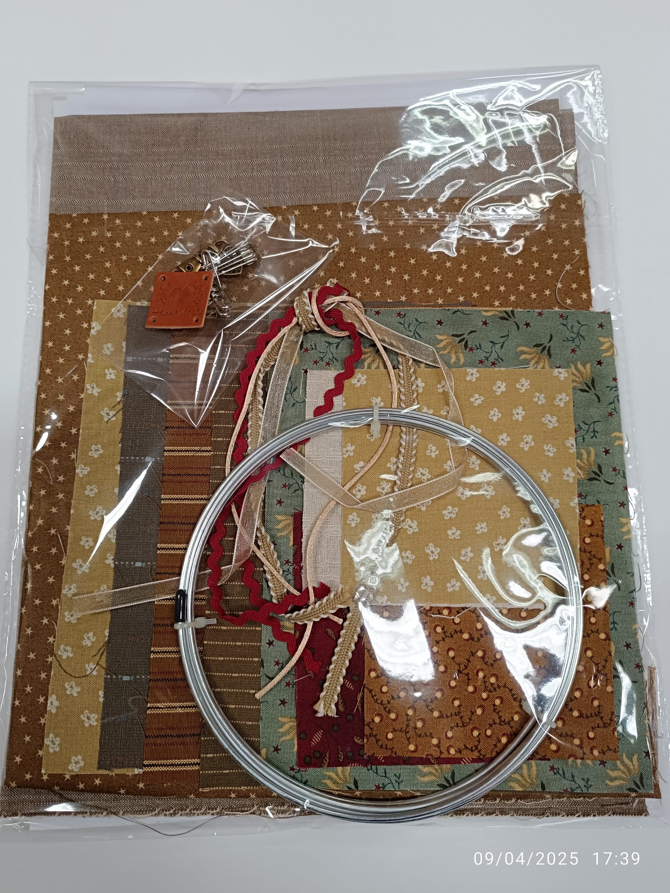 Kit Cestita flores de alambre - Imagen 3