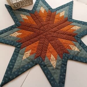 Patrón Estrella log cabin