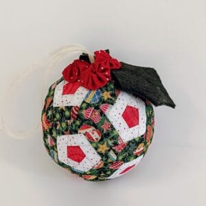 Patrón Bola navideña