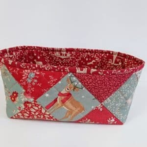 Patrón Cesta rombos