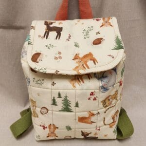 Kit Mochila infantil bosque
