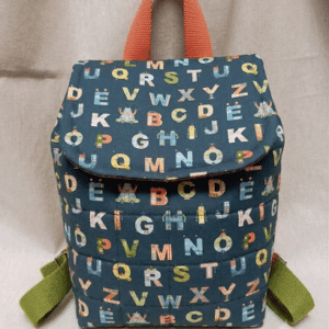 Kit Mochila infantil letras