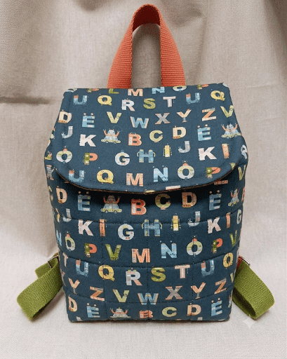 Kit Mochila infantil letras