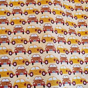 Tela Coches "escarabajo"